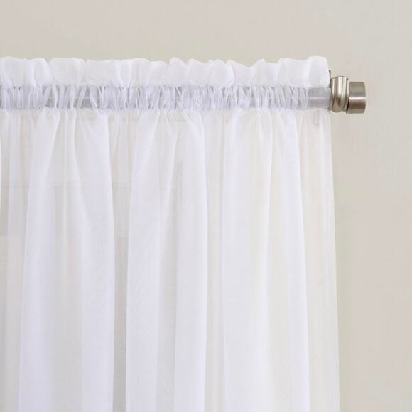 No 918 Lichtenberg White Curtain Panel NEW - Picture 2 of 3